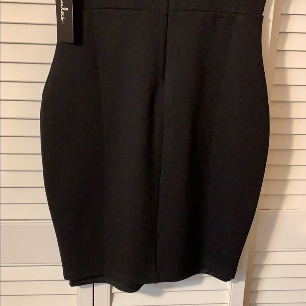 Lulu's Iconic Black Mini Dress - Picture 5 of 8